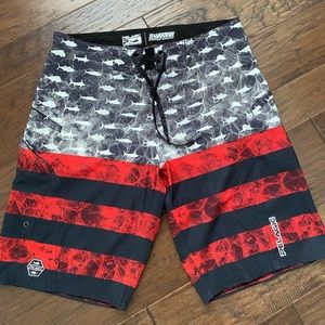 Pelagic swim board shorts size 32